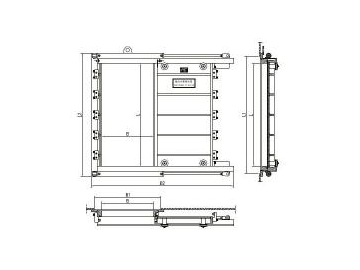 Puerta hermética corredera hidráulica