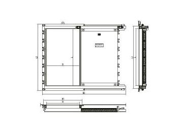 Puerta hermética corredera hidráulica