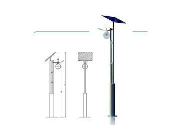 Farola solar para jardín