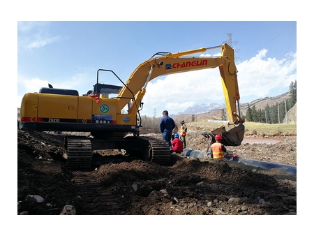 Excavadora sobre Orugas  ZG220