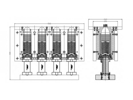 Moldes de soplado