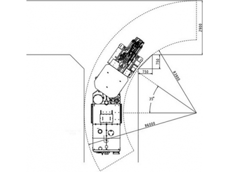 Perforadora Jumbo Hidráulica, CYTC70C  (para Minería de Producción)