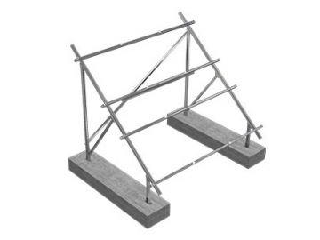 Soporte para paneles solares sobre suelo GT1 