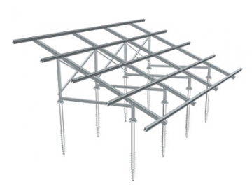 Soporte para paneles solares sobre suelo GT4 