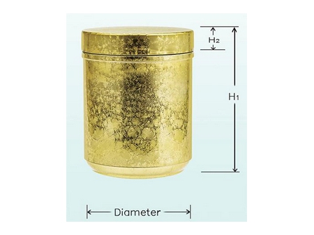 Lata (flor de hielo) RTCO 001F, Envase de nutrición deportiva