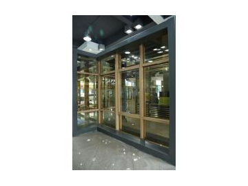 Ventanas abatibles de aluminio con rotura de puente térmico