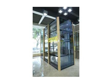 Muro cortina modular de aluminio