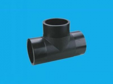 Accesorios de fusión a tope, accesorios para tuberías HDPE para agua