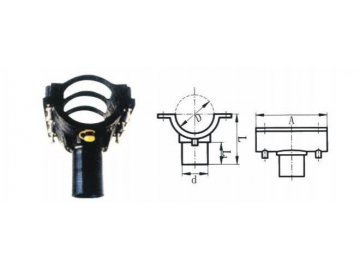 Accesorios de electrofusión, accesorios para tuberías HDPE para gas