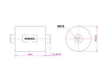 Capacitor de polipropileno metalizado con filtro MKP-DW