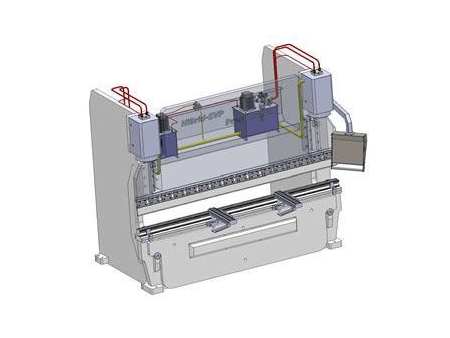 Plegadora CNC con bomba bidireccional y servomotor ESA S630