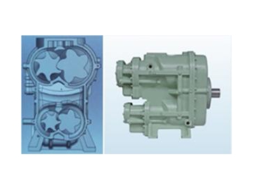 Compresor de aire a tornillo rotativo de dos etapas 55KW