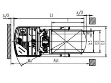 Carretillas elevadoras eléctricas 1600-1800kg FRA