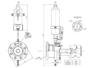 Dispositivo de soporte lateral hidráulico M/E