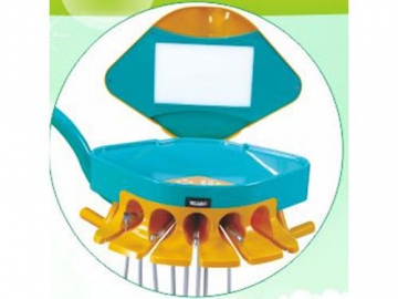 Sillón dental pediátrico A8000-IIA   (unidad dental para niños con sillón en forma de dinosaurio)