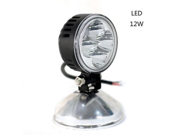 Luz de trabajo LED circular de 3 pulgadas 12W