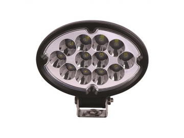 Luz de trabajo LED ovalada con reflector 36W