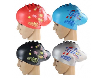 Gorras de silicona para natación