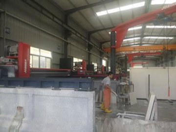 Wanli Stone Group adquirió la máquina cortadora de granito CNC