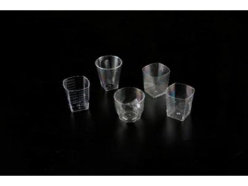 Moldes para inyección de vasos de PS para líneas aéreas