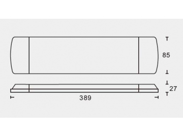 Barra de luz LED SMD 2835 para interior SC-D106A