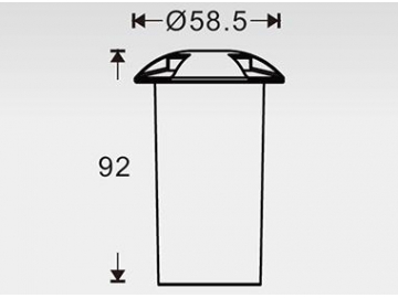 Luz LED para iluminación de paredes y paisajes SC-F109-3