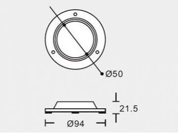 Foco LED sumergible SC-G107,Focos Sumergibles, Iluminación LED