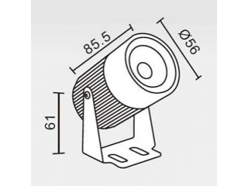 Reflector LED COB SC-K101