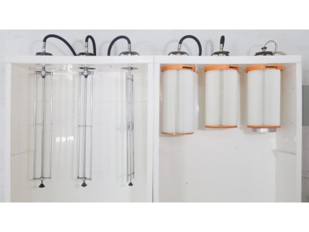 Cartuchos filtrantes de limpieza automática