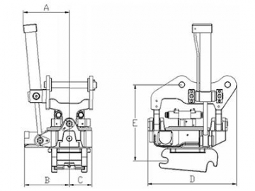 Tiltrotator excavadora