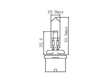 Lámpara para faros 890