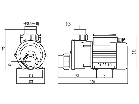 Bomba de masaje y circulación, DXD-310T
