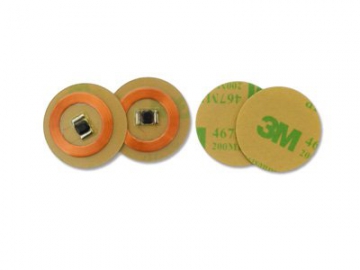 Tag RFID, en formato disco
