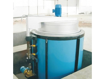 Horno de cuba para tratamiento térmico(Horno de nitruración/horno de nitrocarburación)