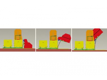 Estación de transferencia y compactación de residuos con división horizontal LYSX15  (contenedor de residuos móvil)