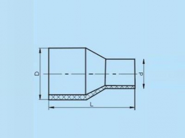 Accesorios de fusión a tope, accesorios para tuberías HDPE para agua