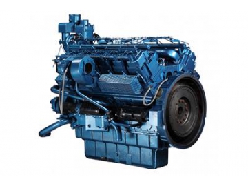 Motor diesel de 12 cilindros 880KW SYGNT302TAD88