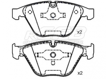 Pastillas de Freno para Vehículos de Pasajeros BMW