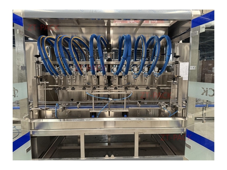 Llenadora de líquidos automática con bomba magnética lineal