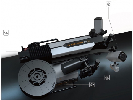 Robot de Soldadura, sin Riel de Guiado Sistema de Soldadura Robotizada; Máquina de Soldar Robotizada; Robot Soldador para Tuberías; Equipo de Soldadura Automática