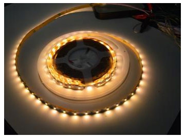 Tira LED de color único SMD3528 (4.8W)