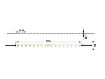 Tira LED SMD5050W (19.2W)