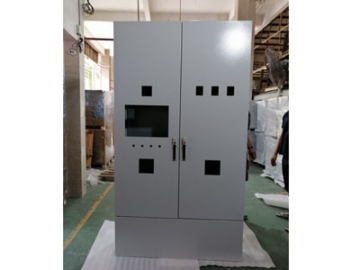 Gabinete eléctrico para sistema de tratamiento de gases de escape