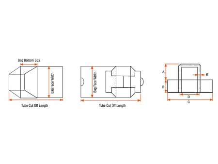 SBH550T/550TB-TH  Máquina automática para fabricar bolsas de papel con asa plana interna, alimentada por rollo