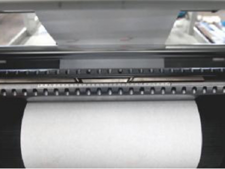 Máquina para fabricar bolsas de papel planas con cierre de cordón de alta velocidad, tipo SERVO,  FSB650