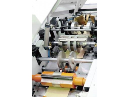 Máquina para fabricar bolsas de papel con fondo cuadrado, tipo rollo continuo,  SBH290