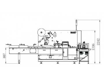 Empacadora de Rollos de Papel Higiénico, TP-R220 (Rollos Individuales)