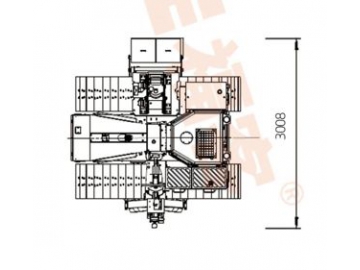 Tractor de orugas / Tractor sobre orugas, FK14-150T