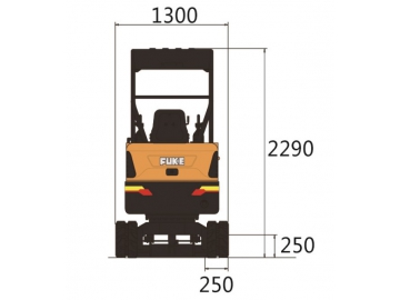 Mini excavadora, FK22-9