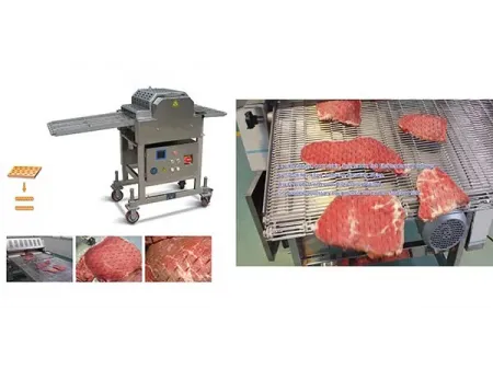 Máquinas cortadoras y formadoras de carne